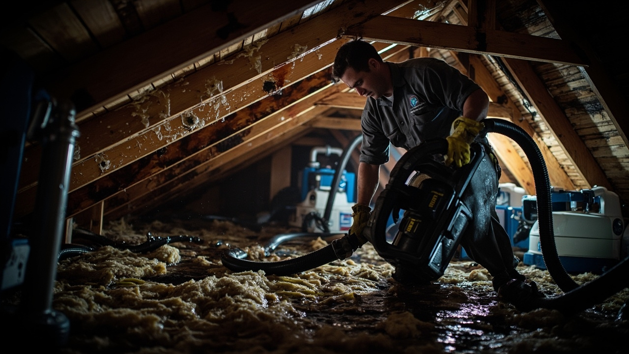 Attic Water Damage Cleanup in Louisville – Expert Restoration Before Mold Takes Hold