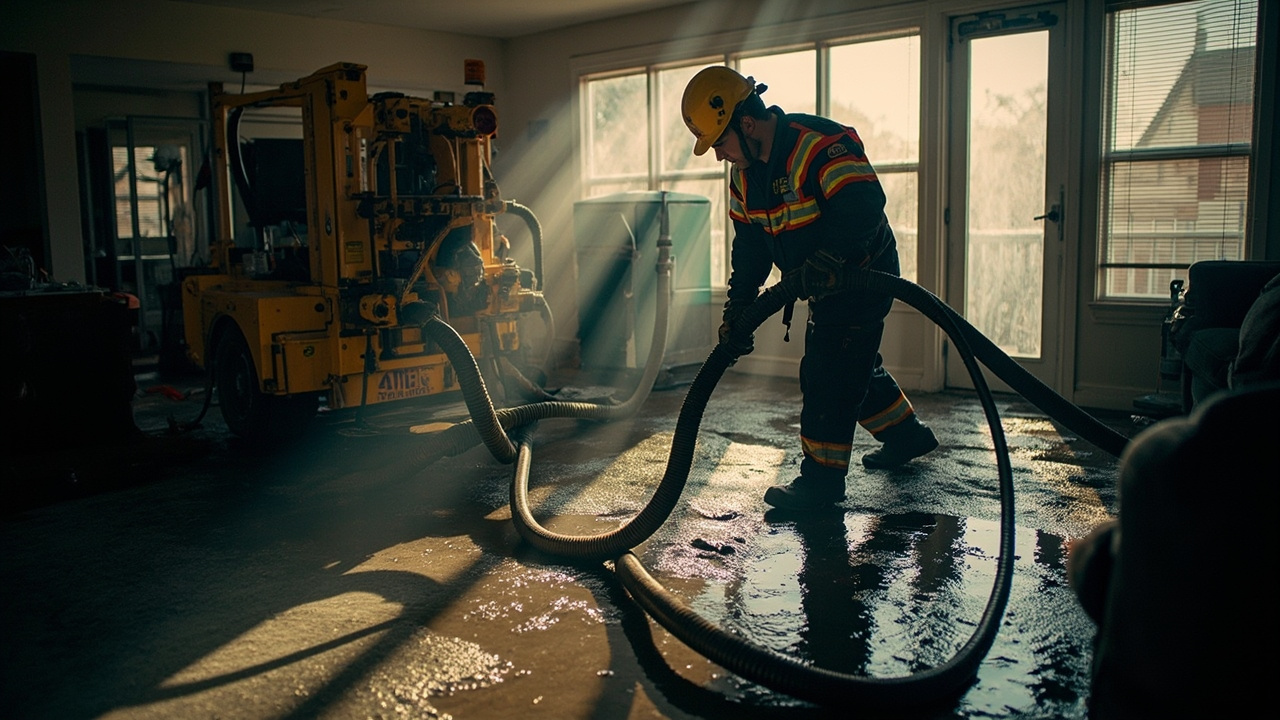 How Professional Flood Extraction Stops Damage at the Source
