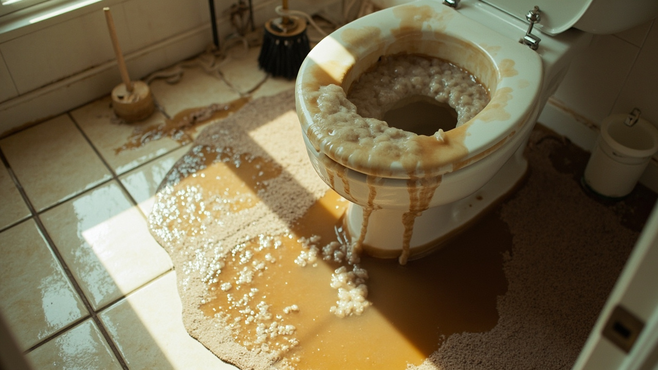 Our Toilet Overflow Remediation Process