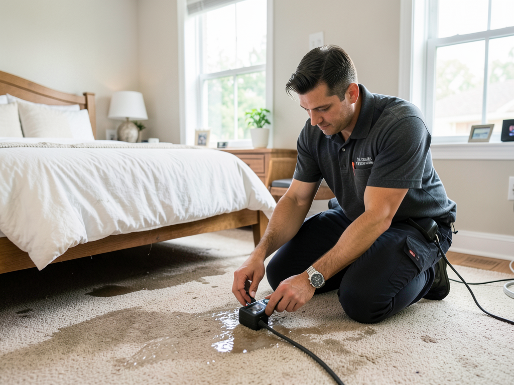 Can you actually save the carpet after a leak in y