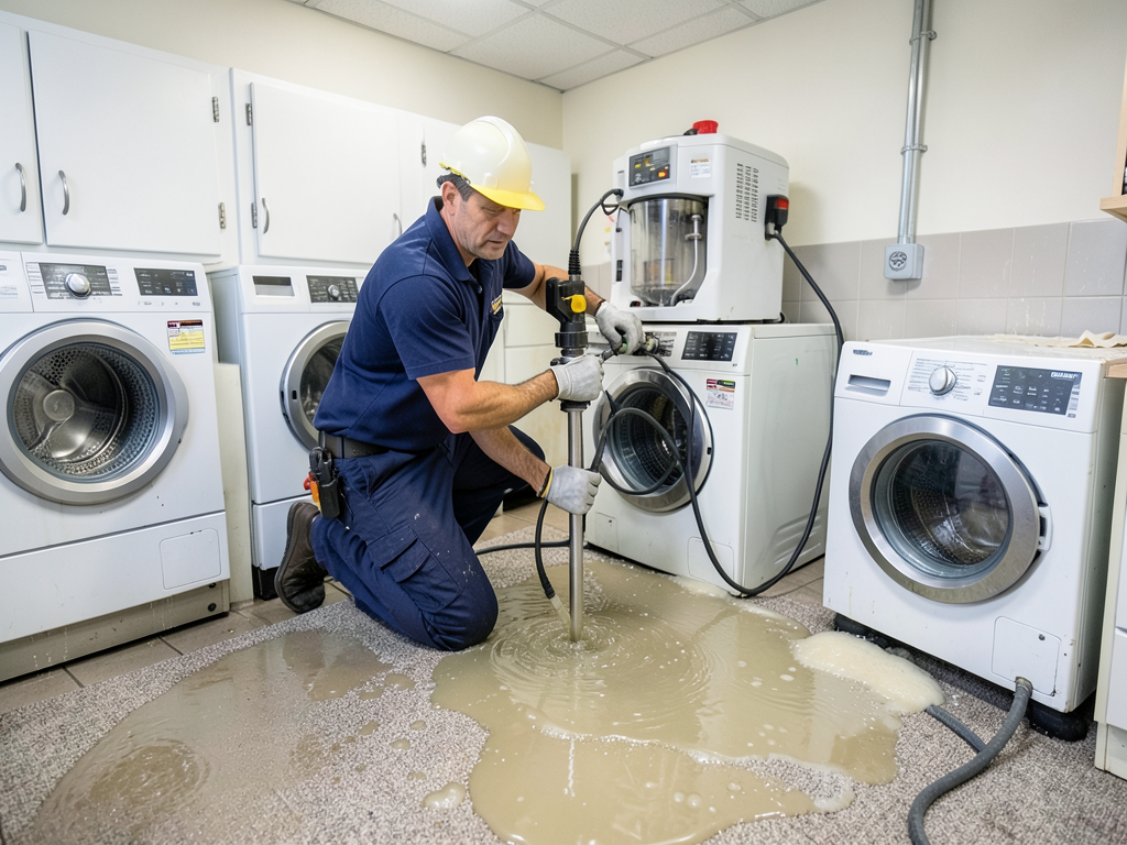 Dealing with a flooded laundry room in your highla