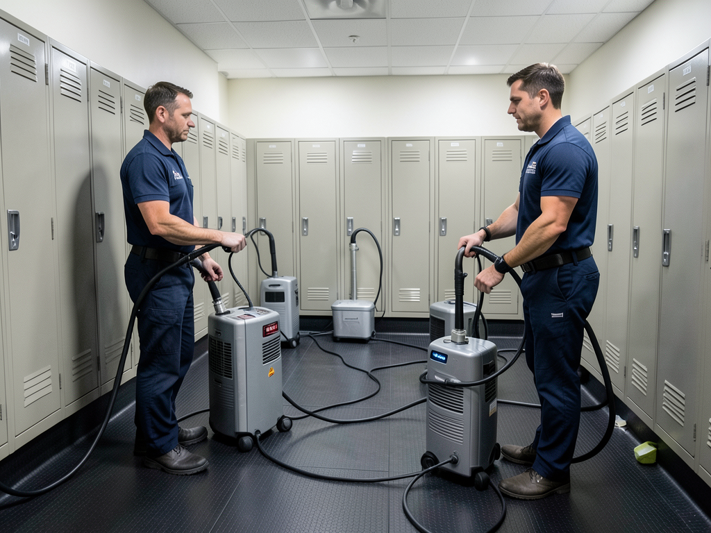 How to handle a locker room flood at your middleto