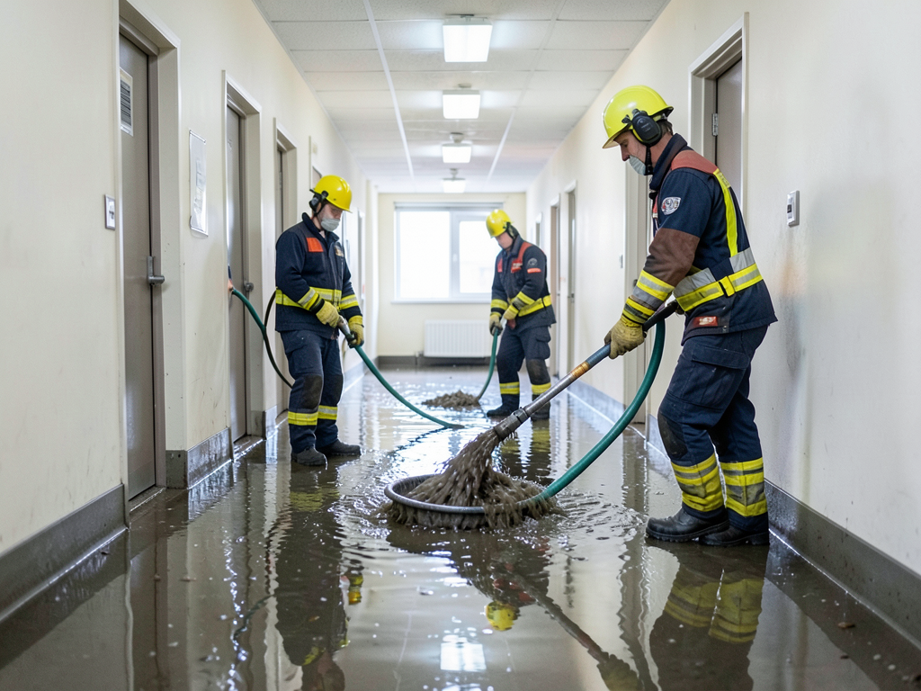 Immediate water damage help for property managers