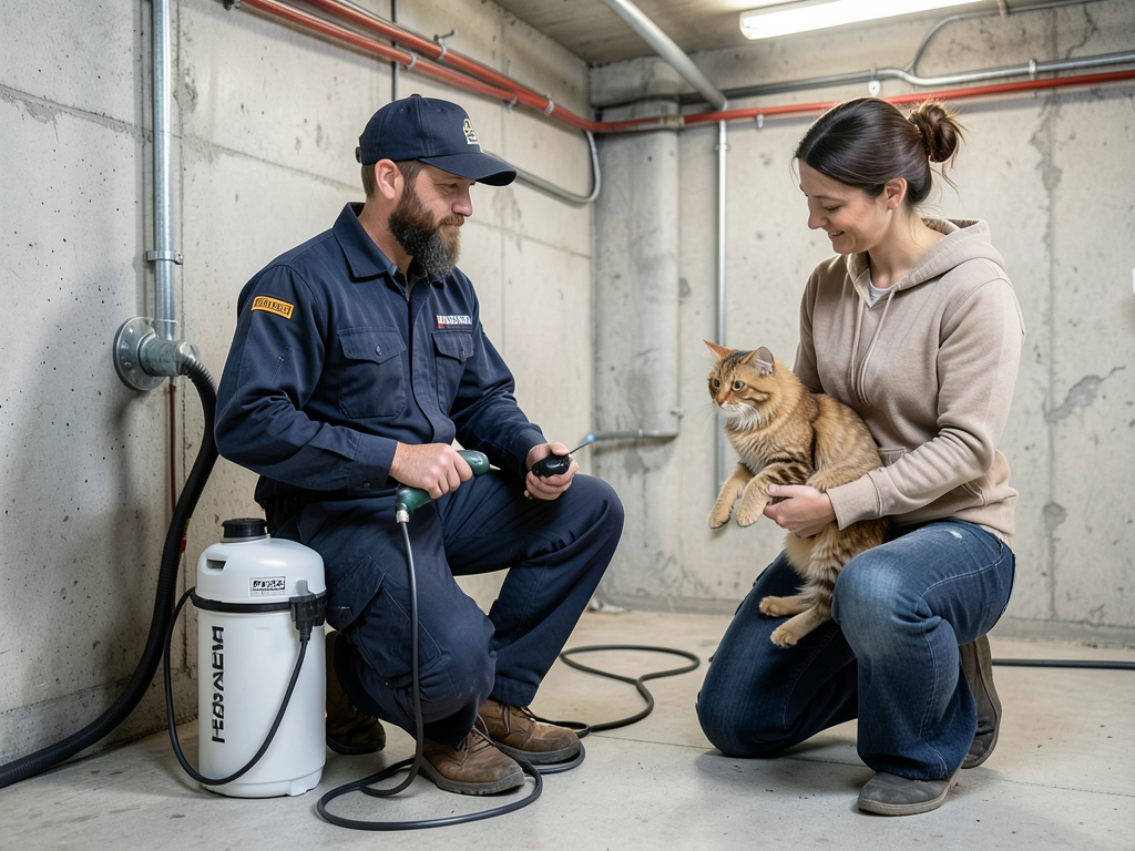 Keeping your pets safe from mold and bacteria after a Louisville basement leak