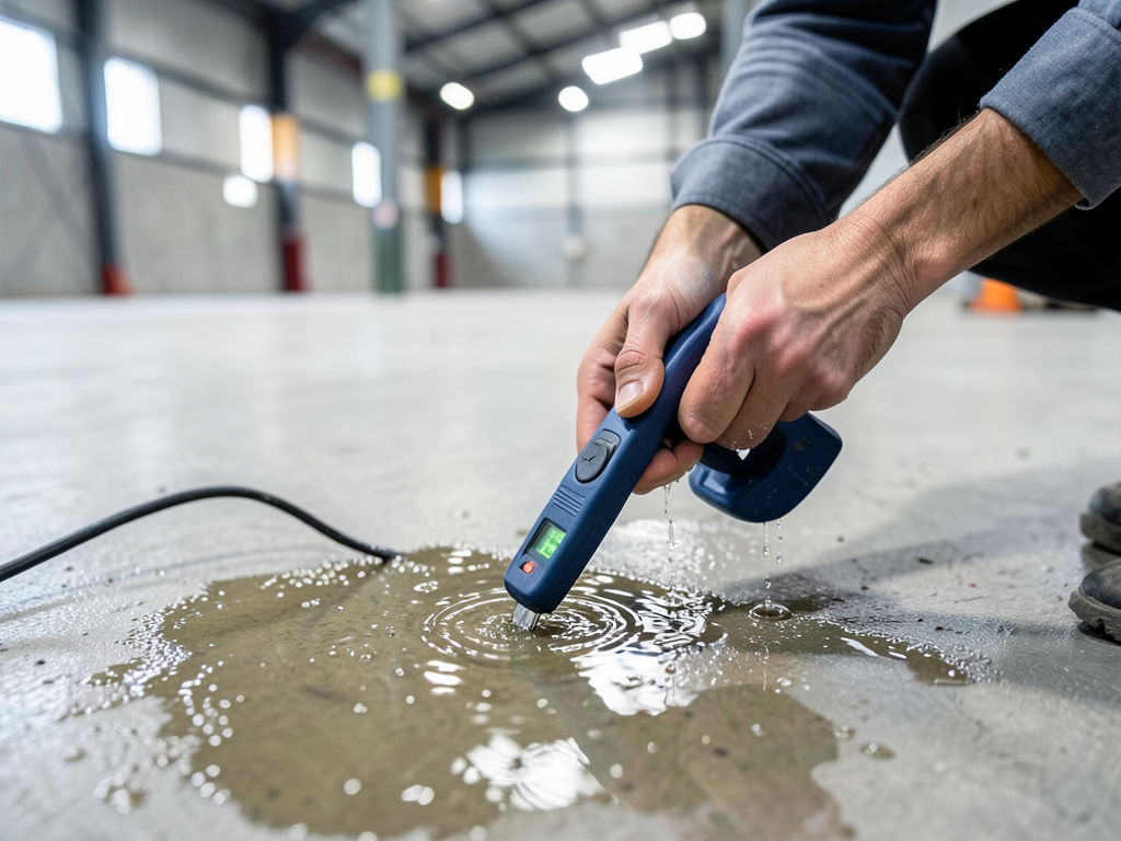 Managing water damage in a commercial warehouse near Bluegrass Industrial Park