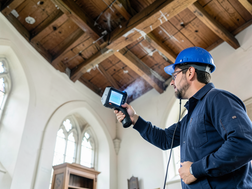 Specialized water damage cleanup for churches and